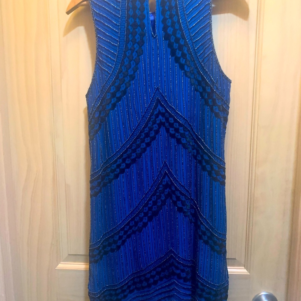 Vintage Flapper 20s Beaded Dress - Picture 3 of 5